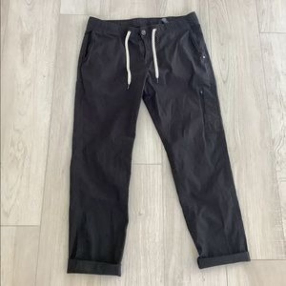 Vuori Womens Ripstop Pants - Black XL